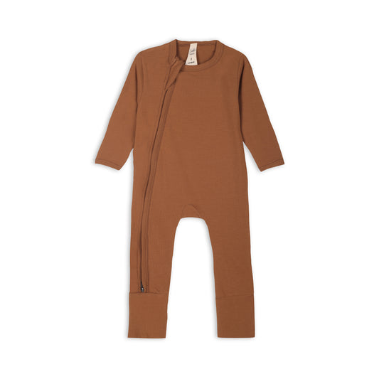Biscuit Brown Growsuit