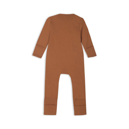 Biscuit Brown Growsuit