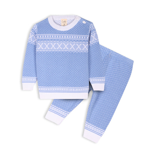 Sky Blue Matching Set