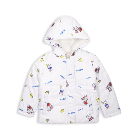 Ice Cream Hooded Jacket
