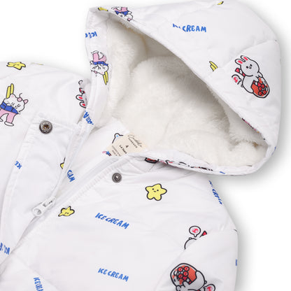 Ice Cream Hooded Jacket