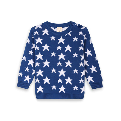 Blue Starry Matching Set