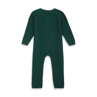 Forest Fern Cable Knit Growsuit