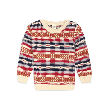 Striped Spectrum Jumper