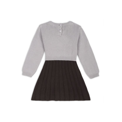 Pink Love Knitted Winter Dress