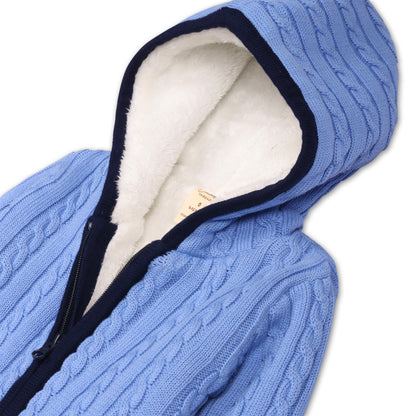 Polar Pup Faux Fur Lined Cardigan