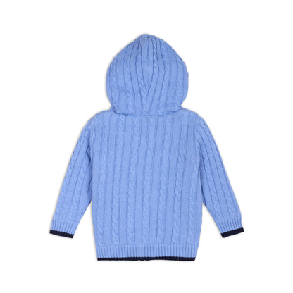 Polar Pup Faux Fur Lined Cardigan